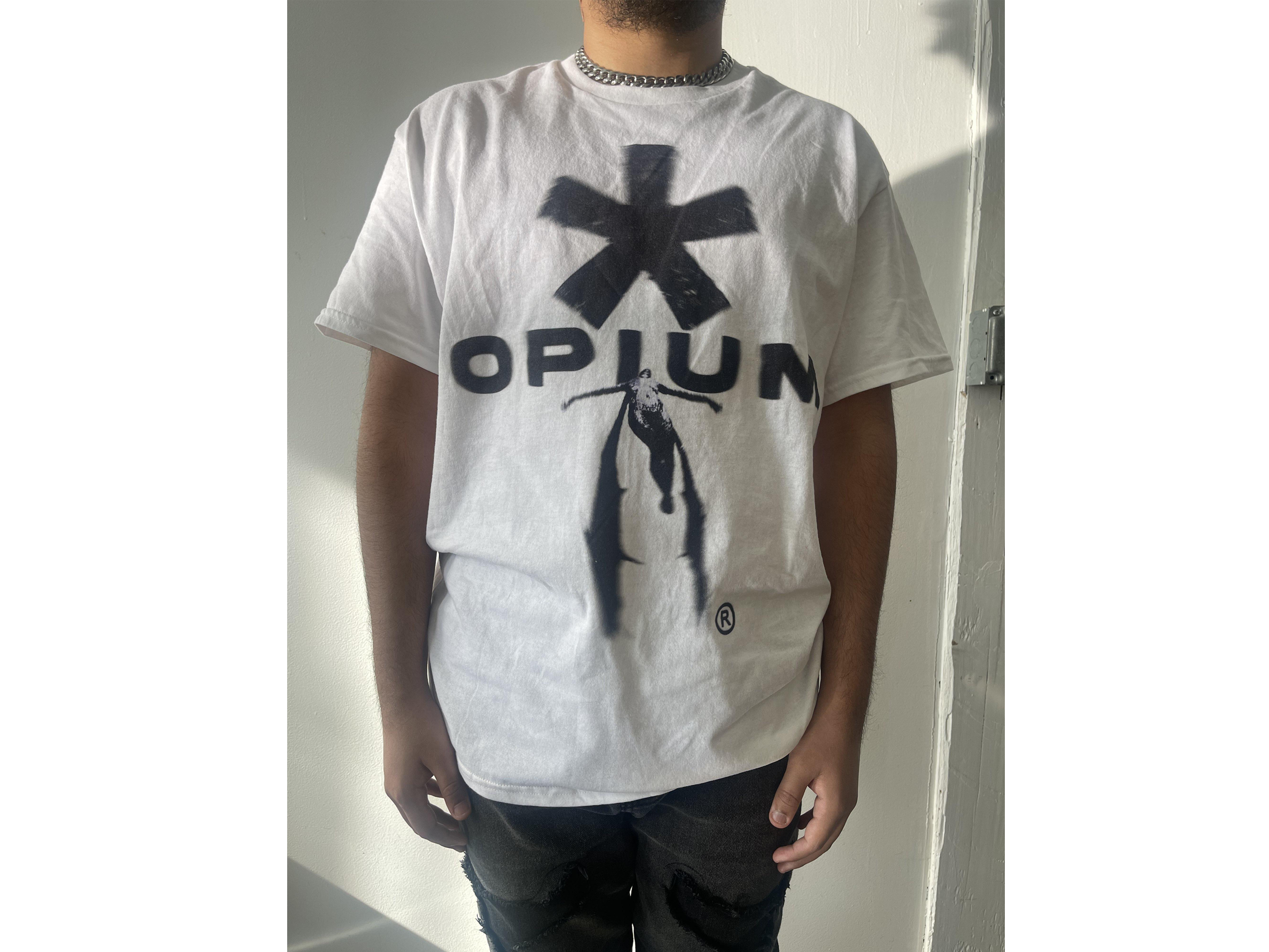 Opium Angel Streetwear Tee Cotton True To Size Unisex Short Sleeve Shirt