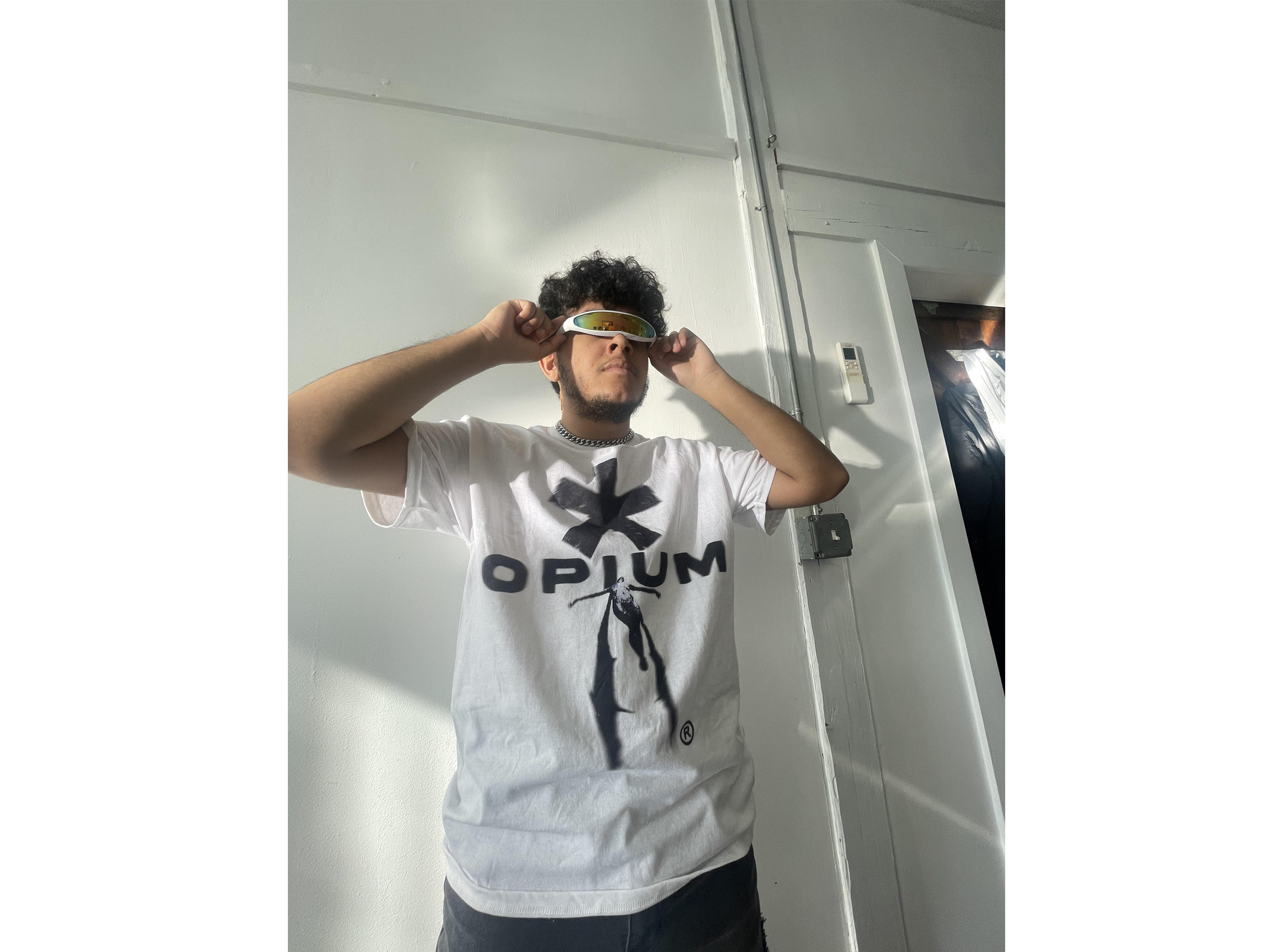 Opium Angel Streetwear Tee Cotton True To Size Unisex Short Sleeve Shirt